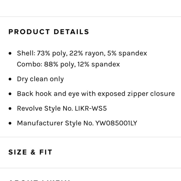 Likely Tearose Black Top - Picture 5 of 9